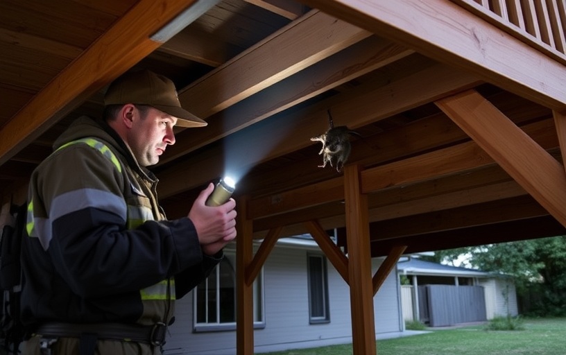 Under Deck Possum Removal in Parramatta